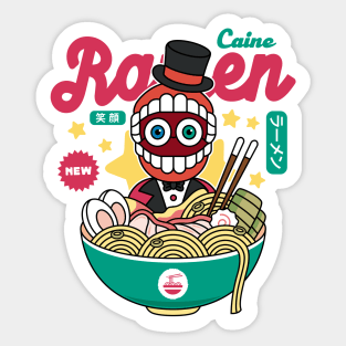 Ringleader Caine Ramen Sticker